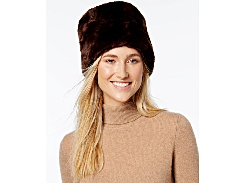 Photo of NineWest Faux Fur Brown Hat