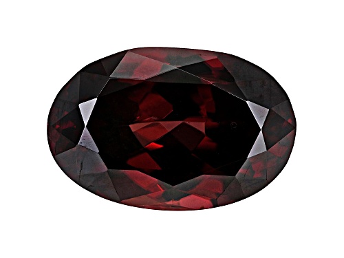 Red Zircon 14x9mm Oval 8.52ct