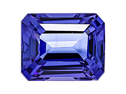 Tanzanite 10x8mm Emerald Cut 4.17ct