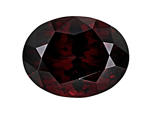 Red Zircon 13.5x10mm Oval 10.16ct