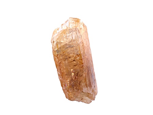 Zambian Imperial Topaz 7.3x3.4cm Skeletal Crystal