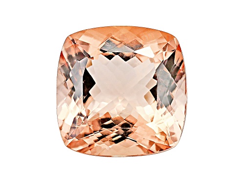 Morganite 14mm Cushion 10.35ct