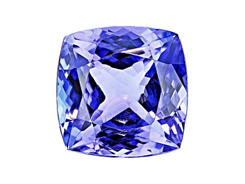 Tanzanite 11mm Cushion 6.85ct