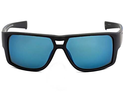 Photo of Timberland Matte Grey Blue/Blue Polarized Sunglasses