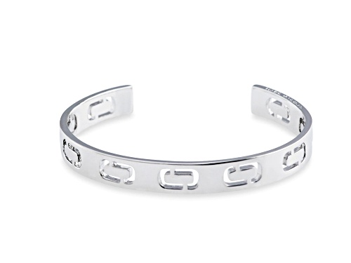 Marc Jacobs Silver Tone Cuff Bracelet - Size 7