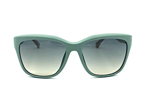 Photo of Calvin Klein Aqua Beige/Grey Gradient Sunglasses