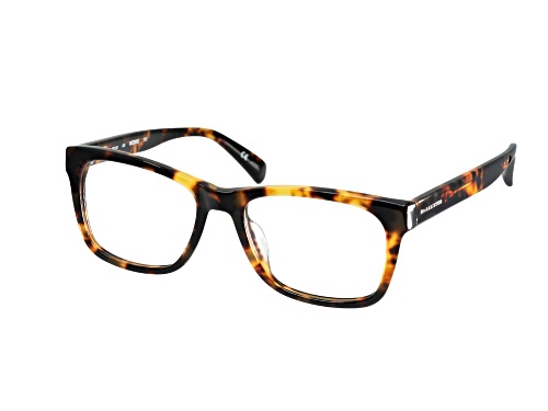 McAllister Brown Havana Square Eyeglasses Frames