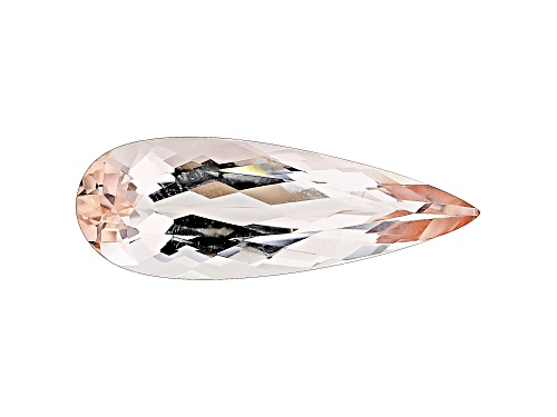 Morganite 31x11mm Pear Shape 14.31ct