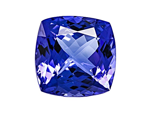 Tanzanite 11mm Cushion 6.95ct