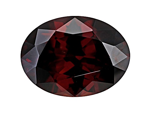 Red Zircon 15x11mm Oval 10.76ct