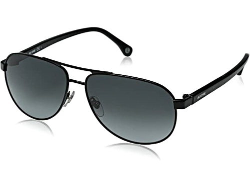 Jack Spade Black/Gray Aviator Sunglasses