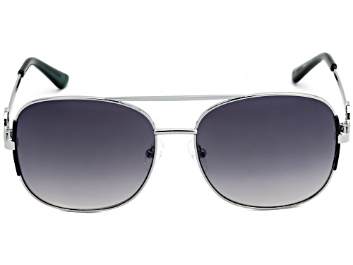 Photo of Guess Silver/Grey Aviator Sunglasses