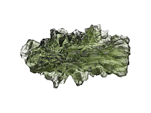 Moldavite 32.65x17.25mm Free-Form Specimen 4.22g
