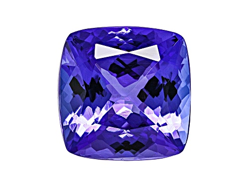 Tanzanite 10mm Cushion 4.90ct