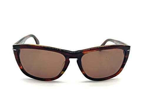 Calvin Klein Sangria/Brown Sunglasses