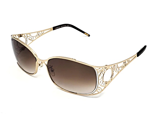 Invicta Corduba Maya Gold/Brown Sunglasses