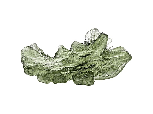 Moldavite 40.16x21.3mm Free-Form Specimen 4.63g