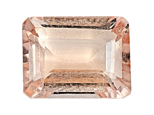 Photo of Morganite 8x6mm Emerald Cut 1.25ct