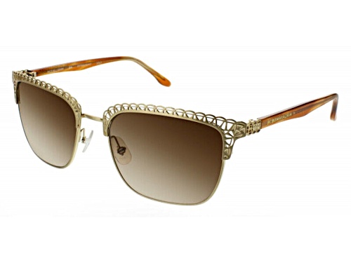 BCBG Extravagent Gold/Brown Grey Sunglasses
