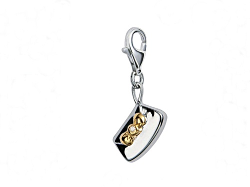 Hot Diamonds St Tropex Clutch Sterling Silver and Diamond Charm