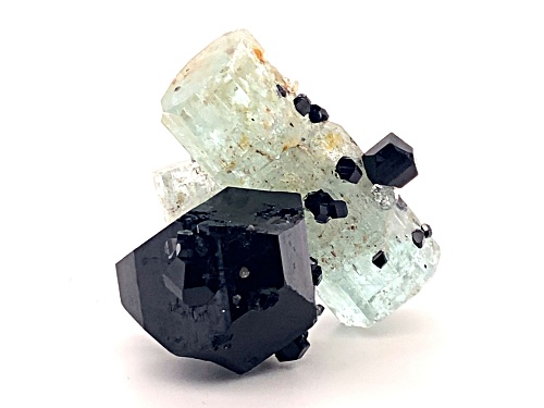 Namibian Aquamarine And Schorl 4.8x3.7cm Specimen
