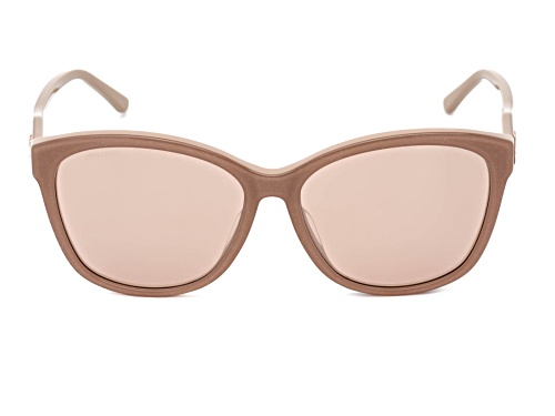 Jimmy Choo Nude /Pink Flash Sunglasses