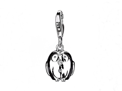 Photo of Hot Diamonds Wise Owl Sterling Silver and Diamond Charm