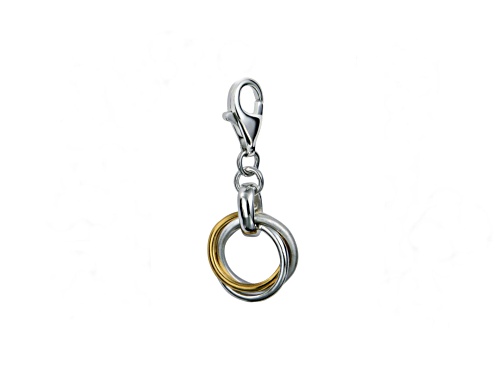 Hot Diamonds Love Luck Happiness Sterling Silver and Diamond Charm