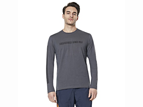 Oakley Men's Forged Iron Termonuclear Racing Team Crew Neck Long Sleeve Shirt in Size-L