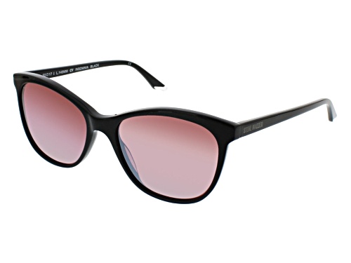Photo of Steve Madden Black/Pink Mirrored Sunglasses