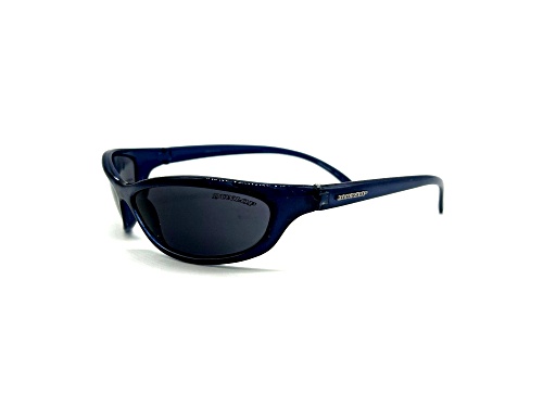 Dunlop DUS78 Shiny Blue Wrap Around Frame / Gray CAT3 Lenses Sunglasses