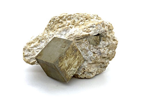 Photo of Spanish Pyrite Cube in Matrix 5x3cm Specimen