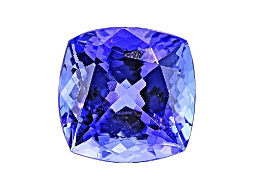 Tanzanite 10mm Cushion 5.35ct