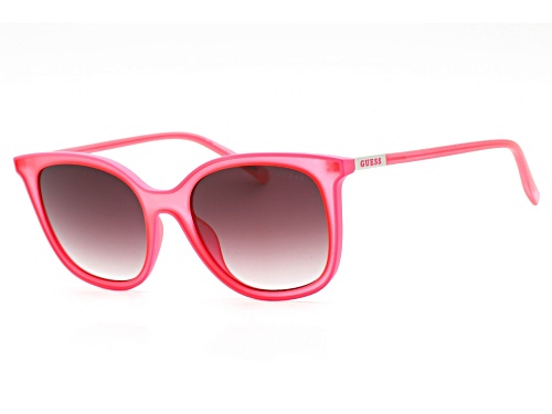 Guess Hot Pink Frame / Brown Gradient Lens Sunglasses