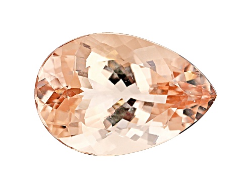 Morganite 15x10mm Pear Shape 5.59ct