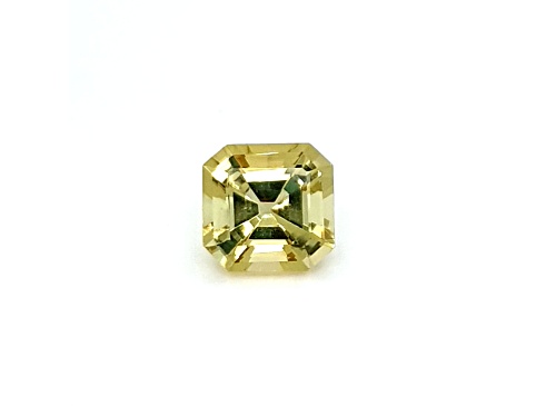 Yellow Apatite 11mm Asscher Cut 6.50ct