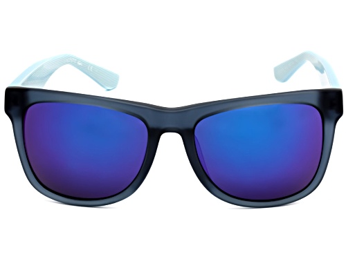 Photo of Lacoste Matte Baby Blue/Blue Sunglasses