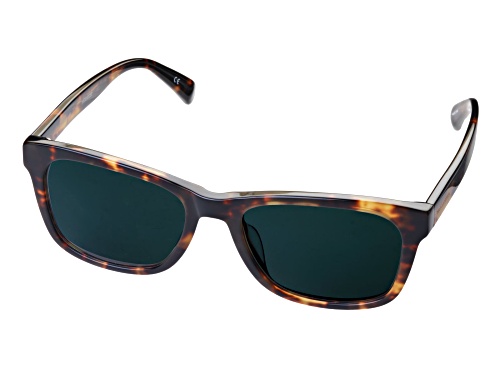 McAllister Brown Tortoise/Green Sunglasses