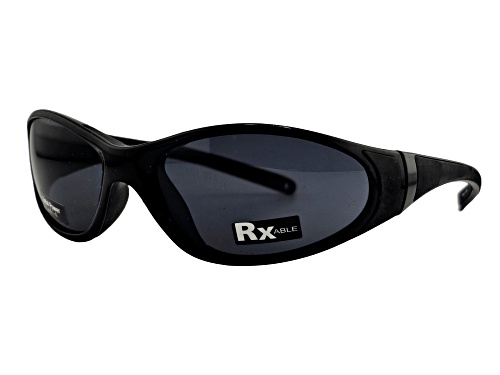 Liberty Sport Hyrdro Ebony Black Oval Frame / Gray Lenses Sunglasses
