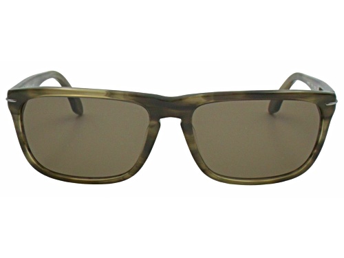Calvin Klein Men's Olive Brown/Gray Sunglasses