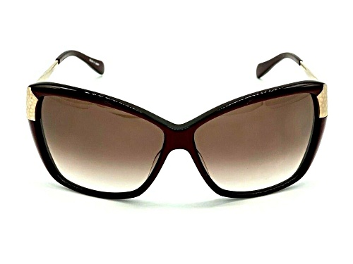 Photo of Oliver People Cranberry Matte Gold/Brown Gradient Frames