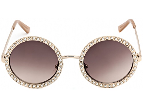 Photo of Guess Silver Pearl/ Brown Gradient Sunglasses
