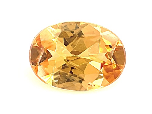 Golden Garnet 7x5mm Oval 0.85ct