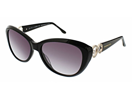 Photo of BCBG Black Crystal Accent/Gray Gradient Sunglasses