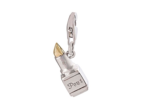 Hot Diamonds Perfect Pout Sterling Silver and Dimaond Charm