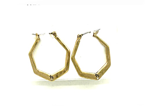 the sak Gold Tone Hoop Earrings