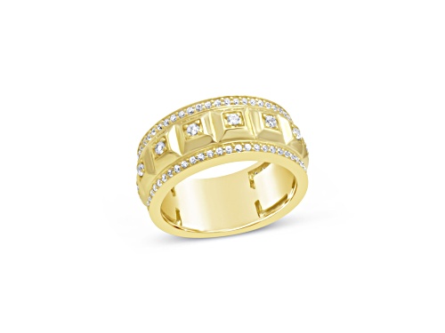 Judith Ripka 1.04ctw Bella Luce Diamond Simulant 14k Gold Clad Ring - Size 11