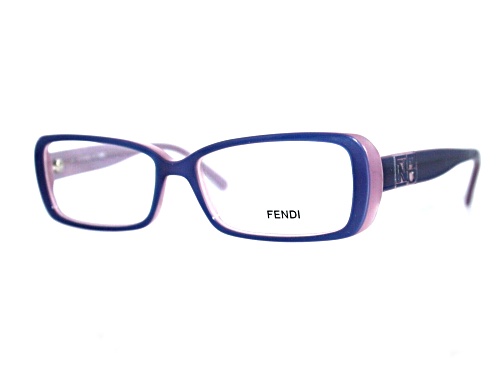 Fendi Blue Purple Eyeglasses Frames
