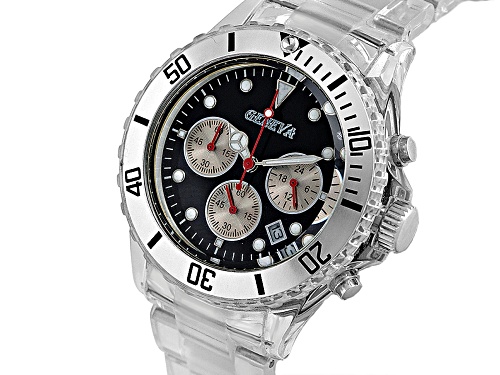 Photo of Geneva Men's Clear Plastic Watch