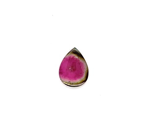 Watermelon Tourmaline Free-Form Slice 7.00ct